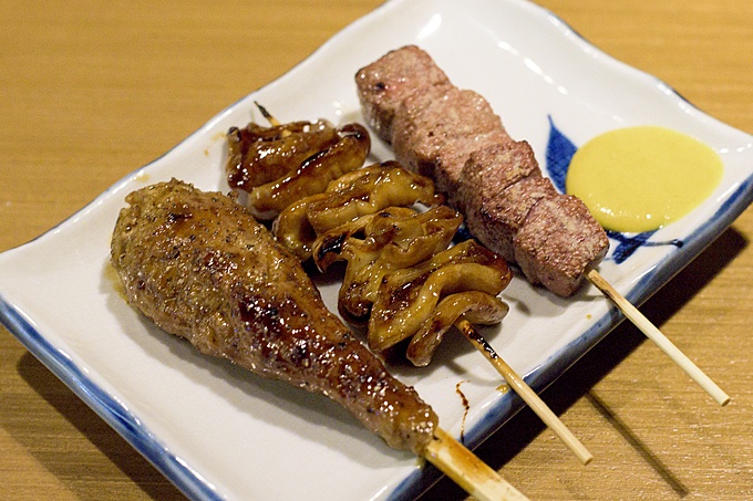 居酒屋『三六 麻布十番店』のもつ焼き各種