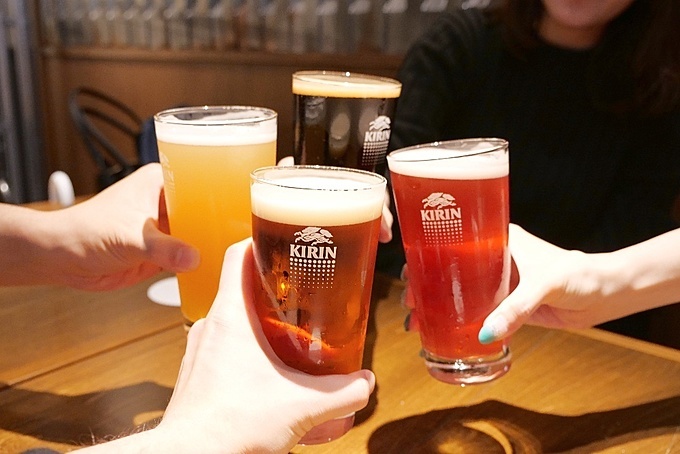 目黒のクラフトビアダイニング『トリクラヒーロー』のクラフトビール