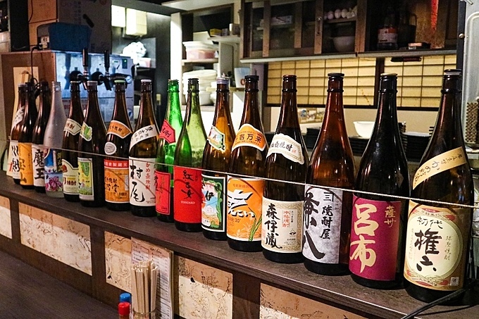 東京都北区十条の馬肉専門の居酒屋『馬ござる』の焼酎