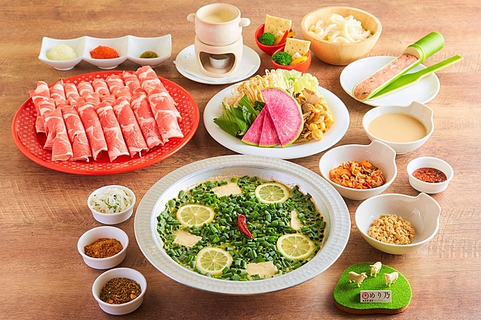 2020年2月肉の日のイベント「めり乃」のしゃぶしゃぶコース
