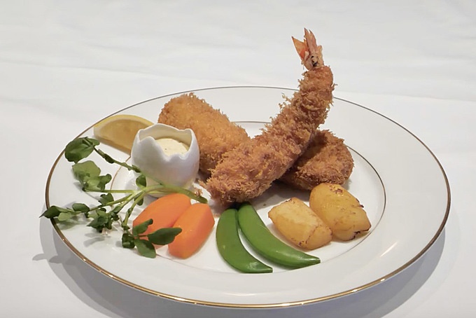 銀座 TCC銀座の洋食 フライ盛り合わせ