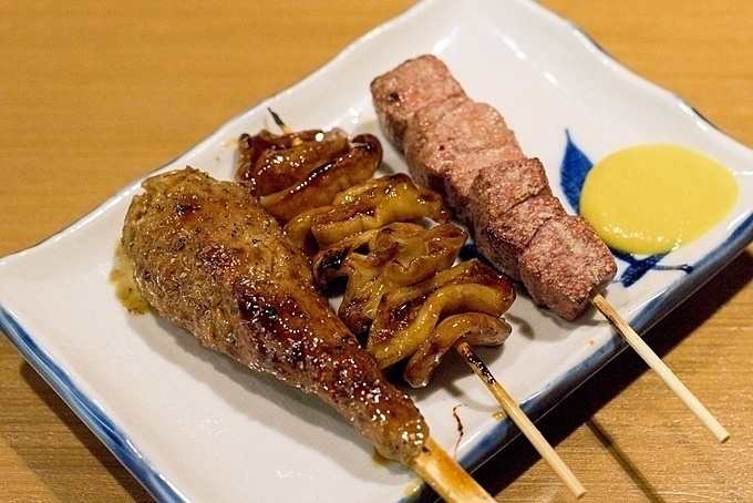 麻布十番のおすすめ居酒屋『三六』の「もつ焼き」
