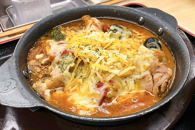 松屋のカチャトーラ定食