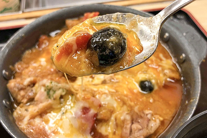 松屋のカチャトーラ定食