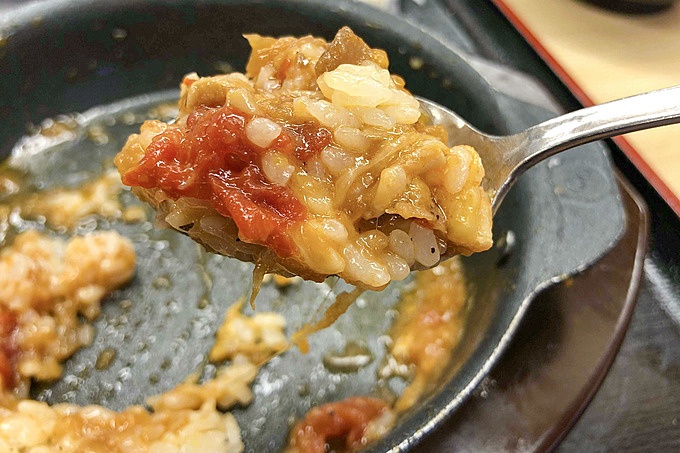 松屋のカチャトーラ定食
