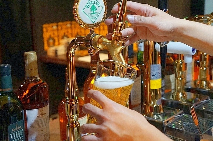 五反田のバル『Barley Village』のビール