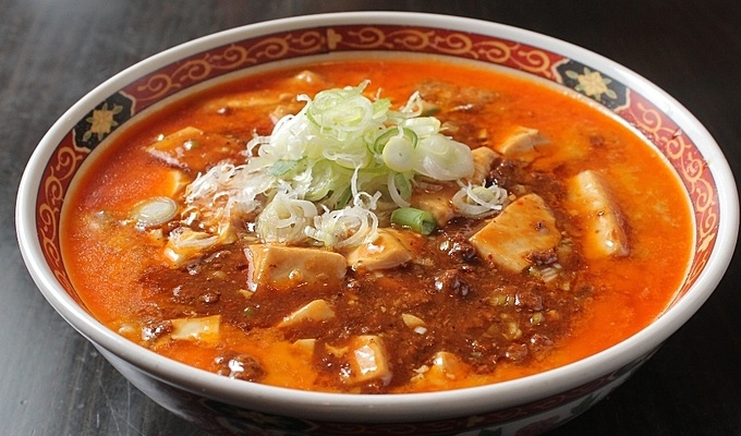 新潟県新潟市の女池上山にある担々麺専門店『中華麺食堂 かなみ屋』の「四川麻婆担々麺」