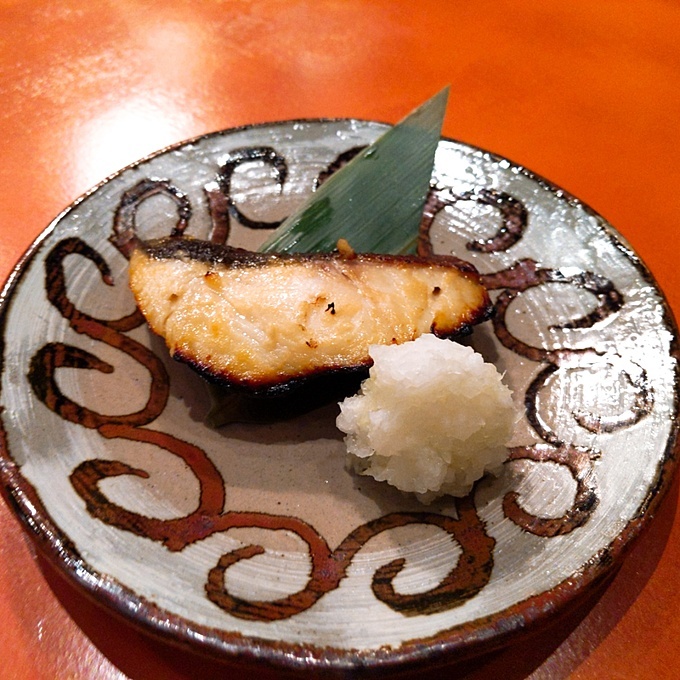 麻布十番『炉端焼きこのじ』の「銀鱈西京焼き」