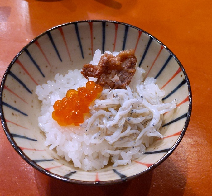 麻布十番『炉端焼きこのじ』のご飯