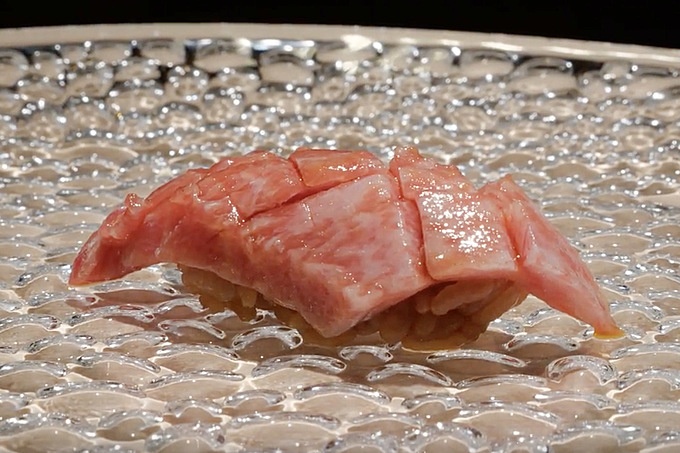 六本木 鮨水月 大トロ