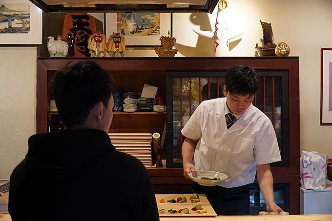 大阪・日本橋『ののの』の手巻き寿司体験