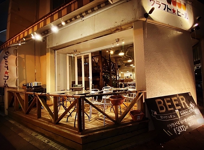 東京都新宿区高田馬場にあるビアレストラン『高田馬場ビール工房』の外観写真