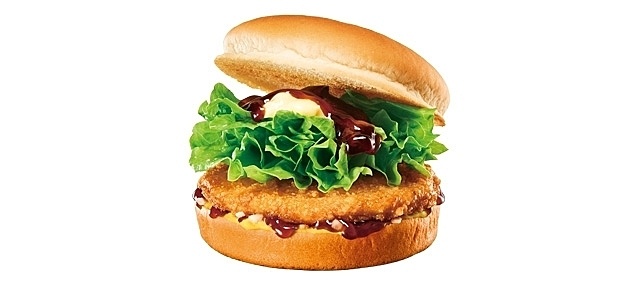 『ロッテリア』の新商品「てりやきチキンバーガー」