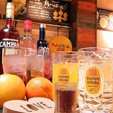 静岡・浜松にある居酒屋『Aji菜』のドリンク集合