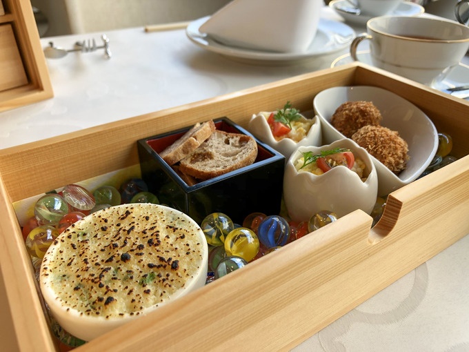 『tcc GINZAの洋食』の「アフタヌーンティー」