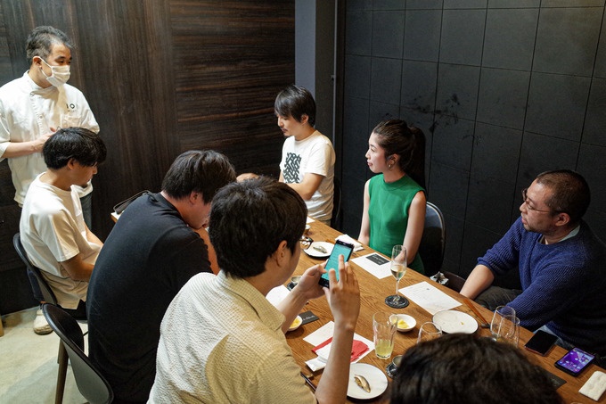 寿司ON試食会風景