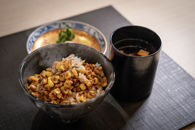 銀座くらはしの御飯