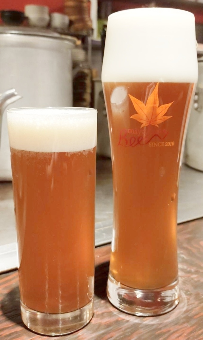 「宮島生ビール」