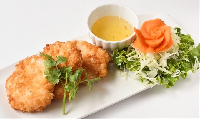 「海老のすり身揚げ」