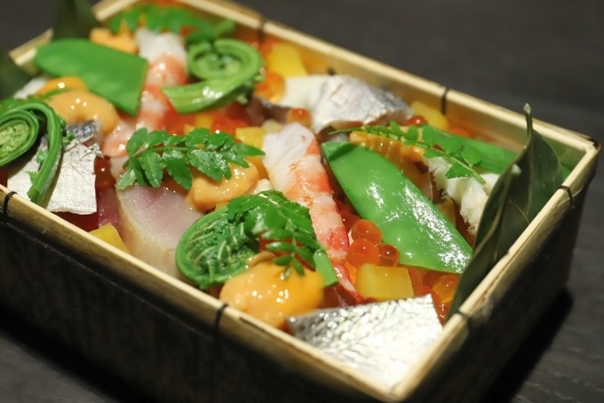 「すしおんバラちらし」のイメージ図