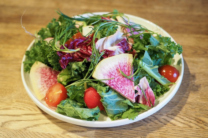 新鮮野菜のグリーンサラダ