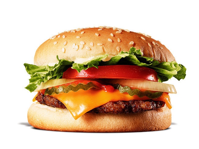 『バーガーキング』のハンバーガー「ワッパー® チーズJr」