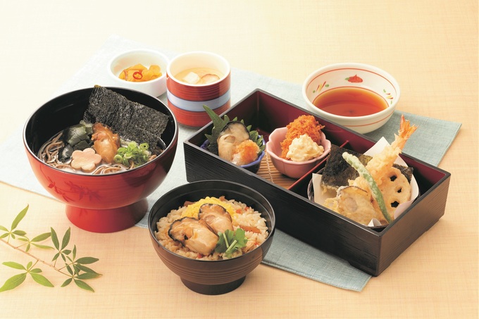 和食さとの牡蠣三昧膳
